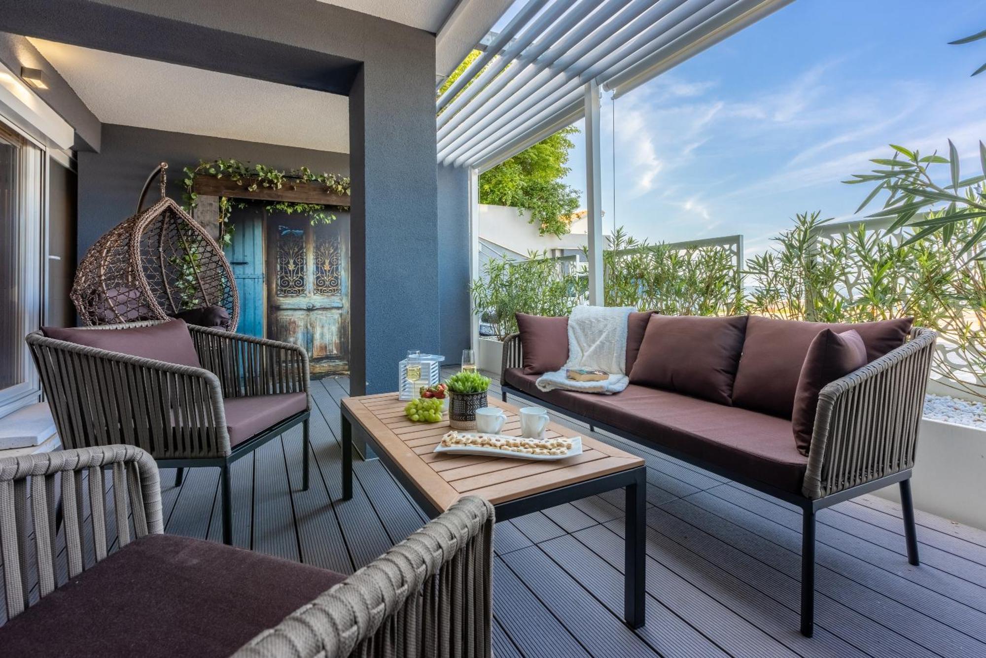 Panoramica Apartment With Whirlpool Crikvenica Dış mekan fotoğraf