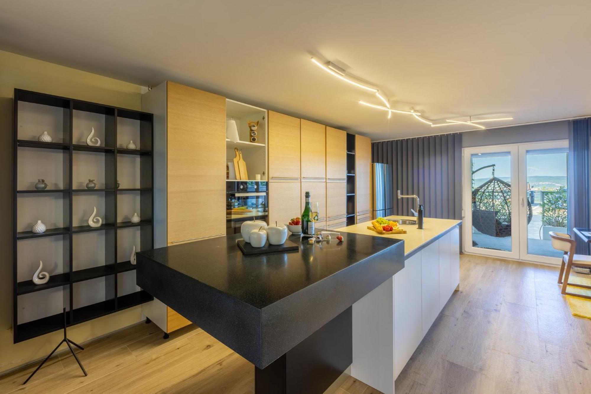 Panoramica Apartment With Whirlpool Crikvenica Dış mekan fotoğraf