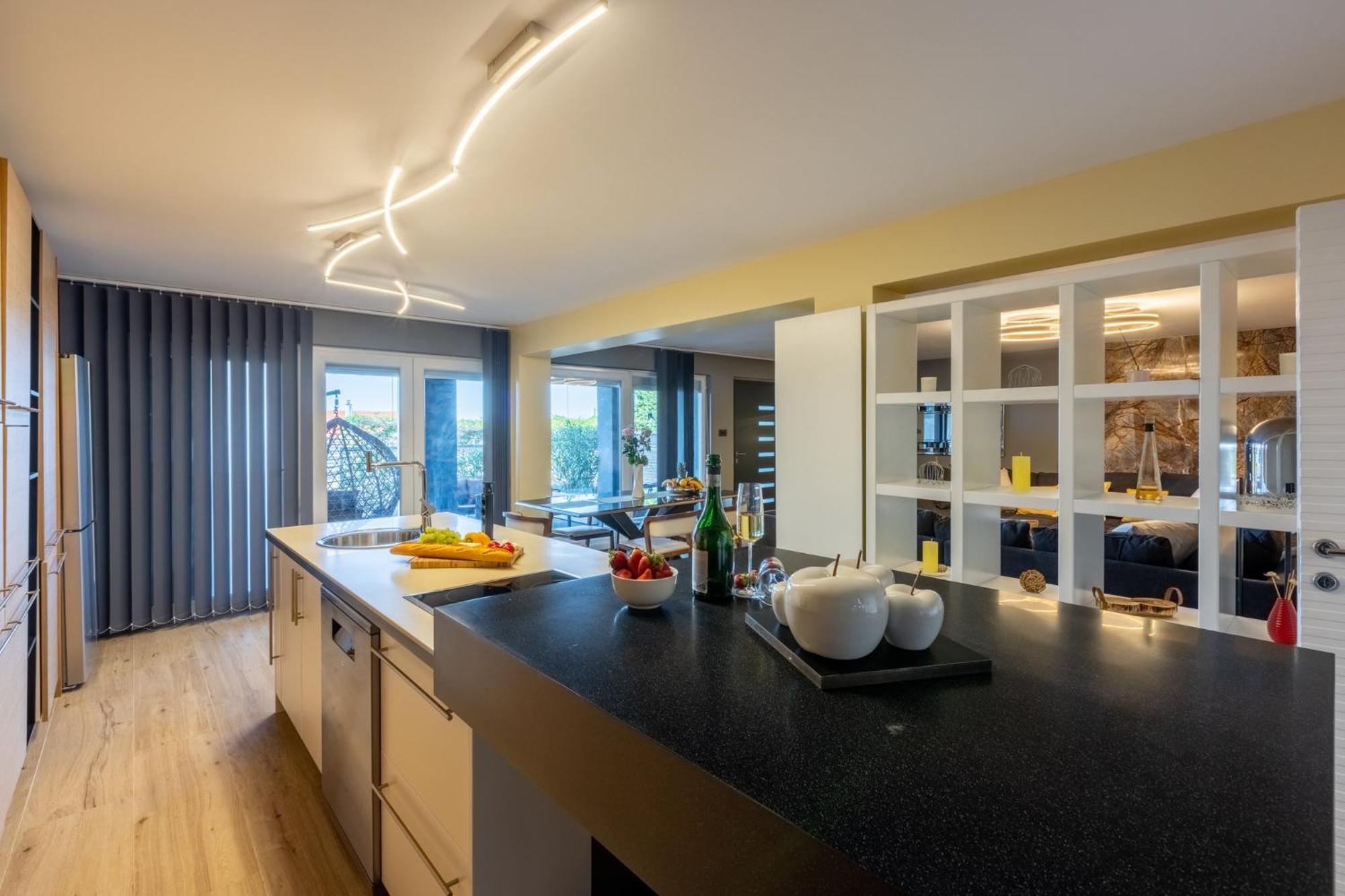 Panoramica Apartment With Whirlpool Crikvenica Dış mekan fotoğraf