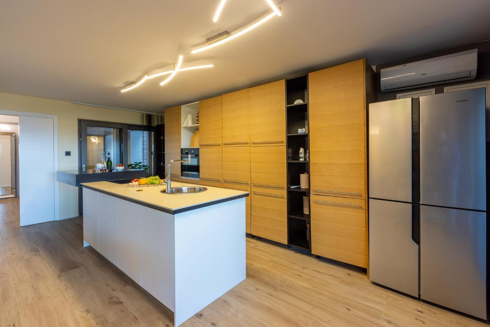 Panoramica Apartment With Whirlpool Crikvenica Dış mekan fotoğraf