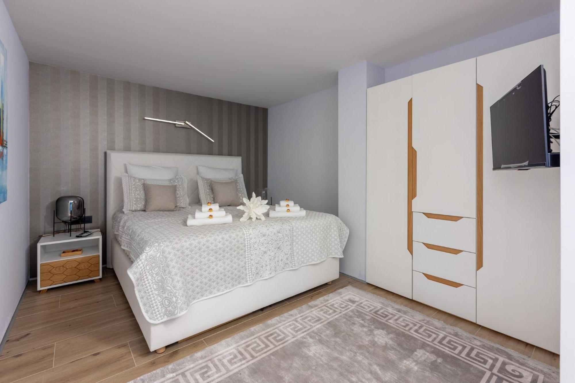 Panoramica Apartment With Whirlpool Crikvenica Dış mekan fotoğraf