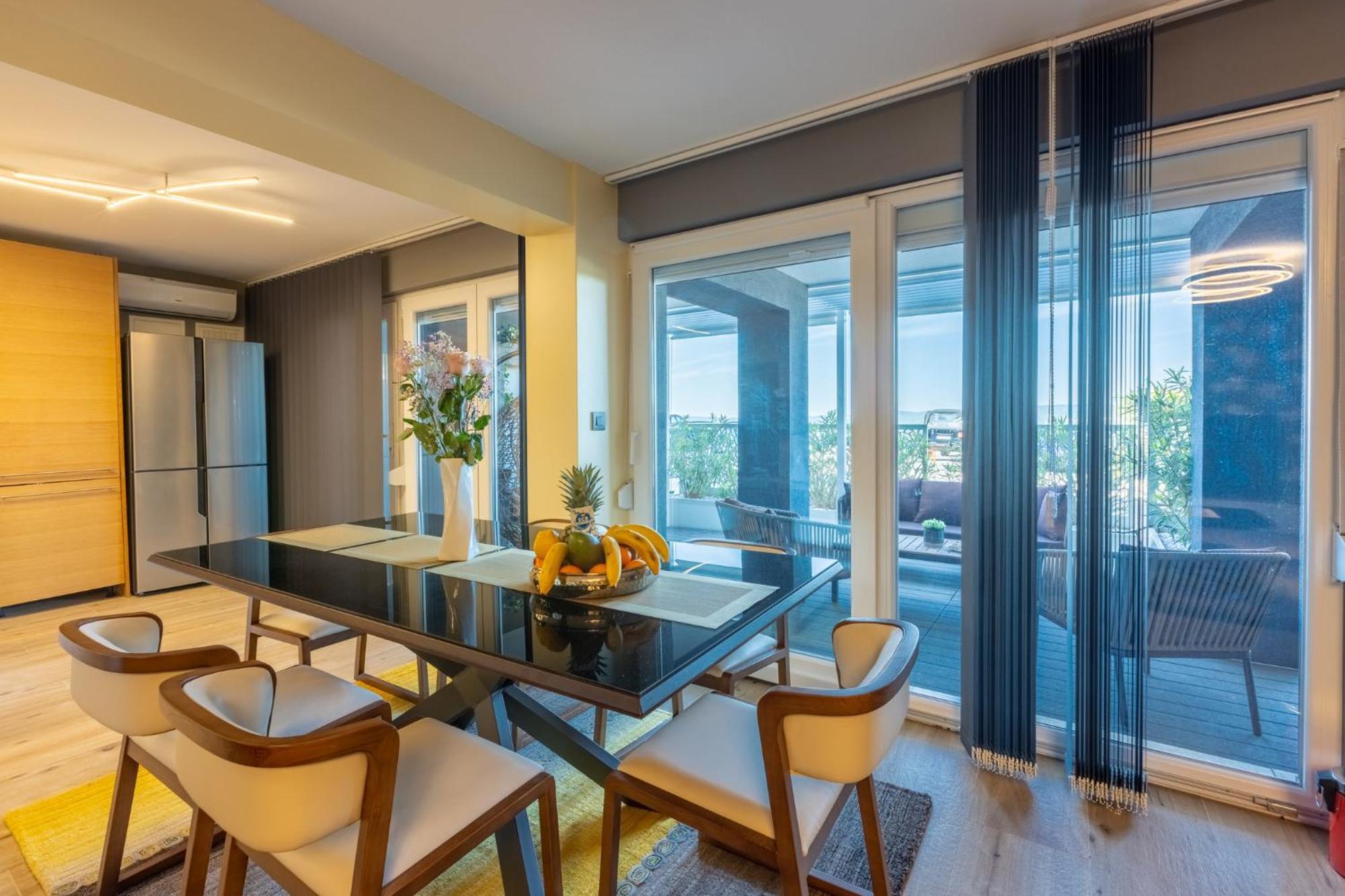 Panoramica Apartment With Whirlpool Crikvenica Dış mekan fotoğraf