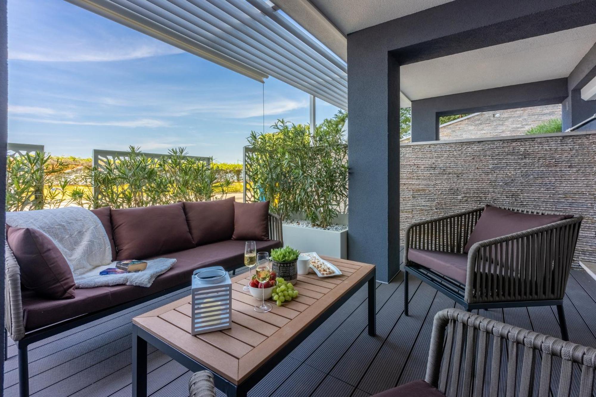 Panoramica Apartment With Whirlpool Crikvenica Dış mekan fotoğraf
